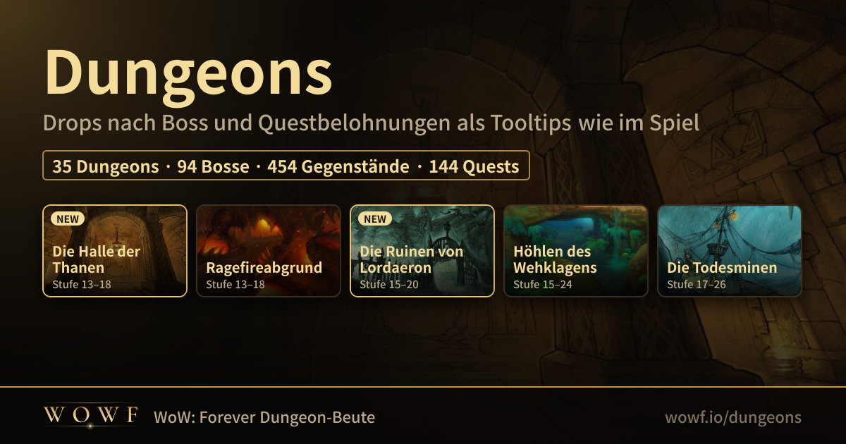 Thro WoW Forever EZ-Thro-Gehäuse: Werte und Fundorte · WOWF.IO